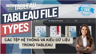 Các tệp hệ thống và kiểu dữ liệu trong Tableau