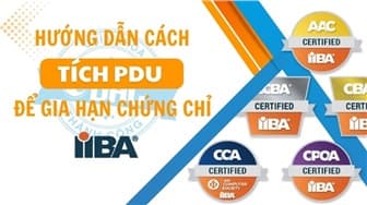 Hướng dẫn cách tích PDU để gia hạn chứng chỉ IIBA