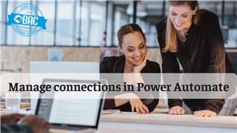 Quản lý các kết nối trong Power Automate