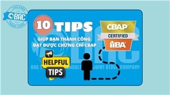 Top 10 kinh nghiệm chuẩn bị cho kỳ thi chứng chỉ CBAP